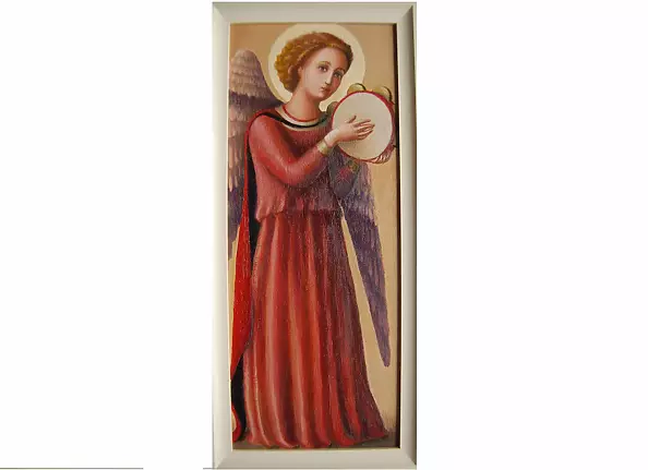 Pracownia Artefakty - Angel playing on a tambourine