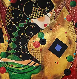 Marek Wierchuszko, Ангел, Акрилова картина, Масляная картина - холст, 50 x 70