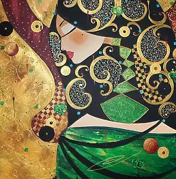 Marek Wierchuszko, Angelo, Dipinto acrilico - tela, 50 x 70