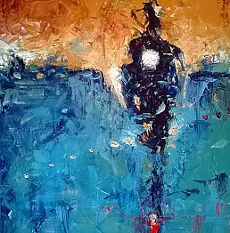 Aleksander Bednarski - Angel on shore