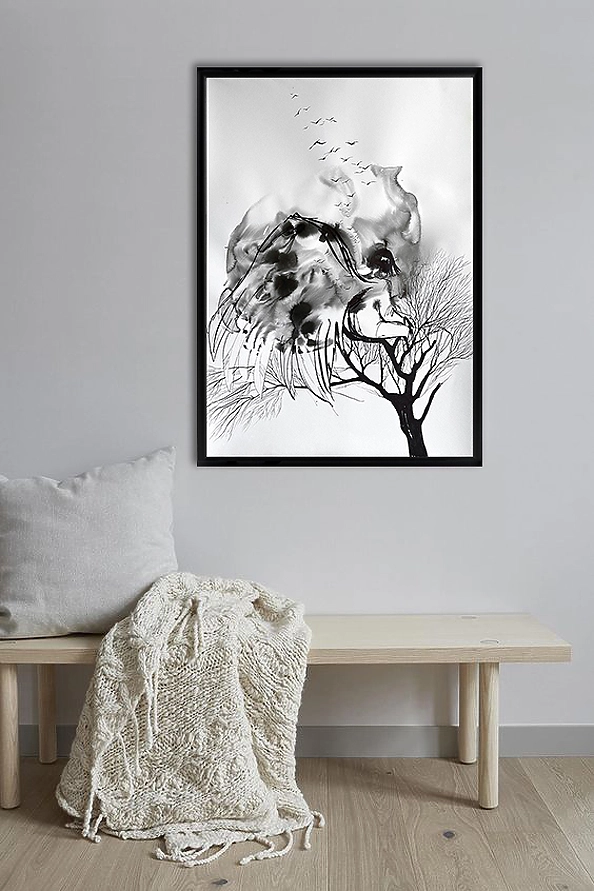 Adriana Laube - "Angel in the Tree"