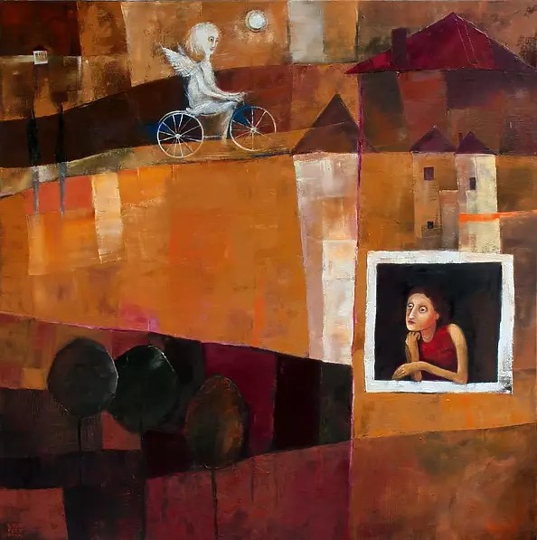 Ewa Przybyła - Anioł na rowerze