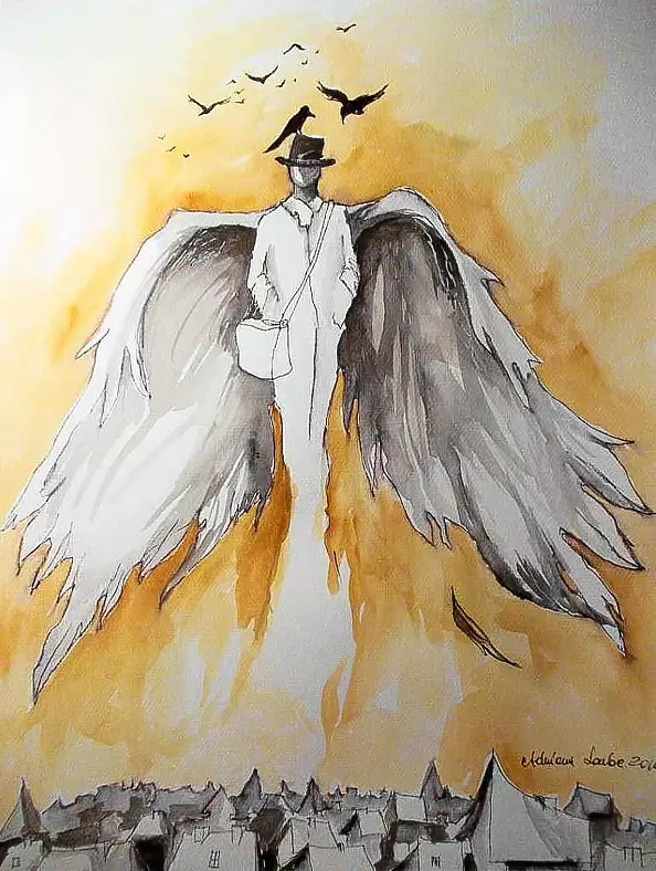 Adriana Laube - Angel over the city