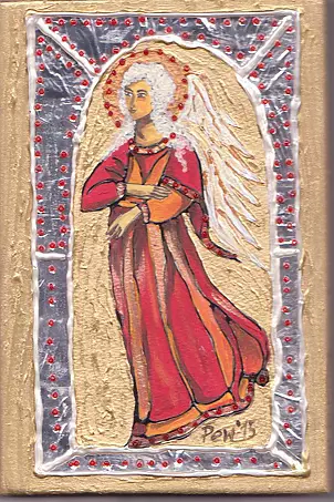 Ewa Pluskiewicz - Angel with white hair