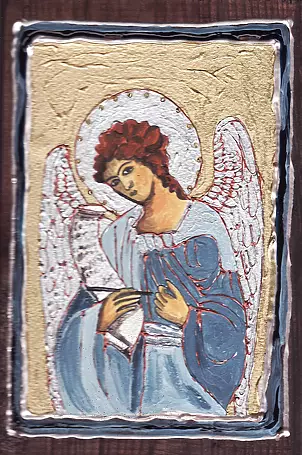 Ewa Pluskiewicz - Angel with silver wings