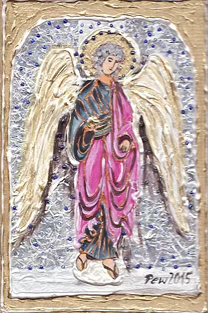 Ewa Pluskiewicz - Angel with big wings