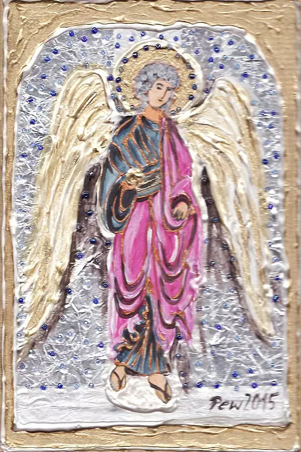 Ewa Pluskiewicz - Angel with big wings