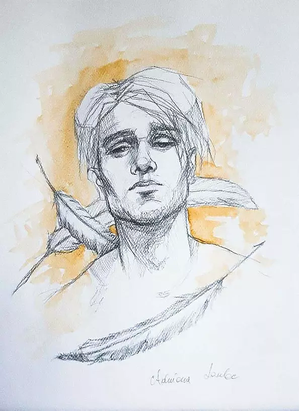 Adriana Laube - "Angel - Portrait"