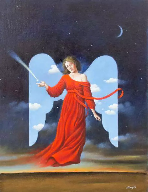 Rafał Olbiński - PAINTING Angel