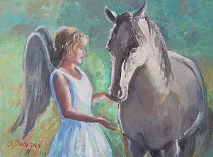 Sabina Salamon - Angel, meeting.