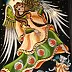 Janina Walczak Budzicz - Angel dancing with cats