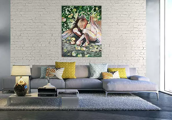 Adriana Laube - Angel in the orchard