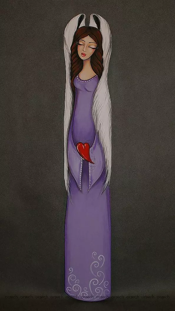 Wioletta Niewiarowska - Anioł we fiołkowej sukience