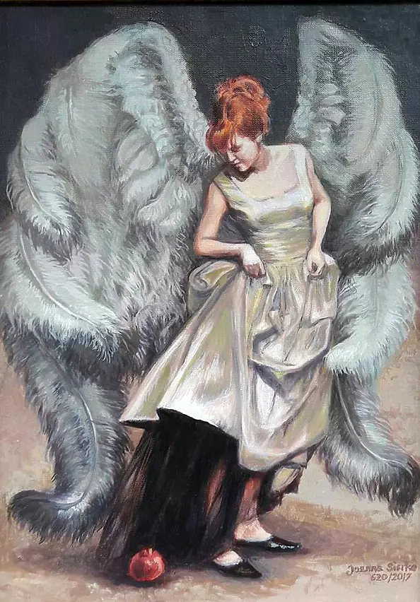 Joanna Sierko Filipowska - Ange avec grenade