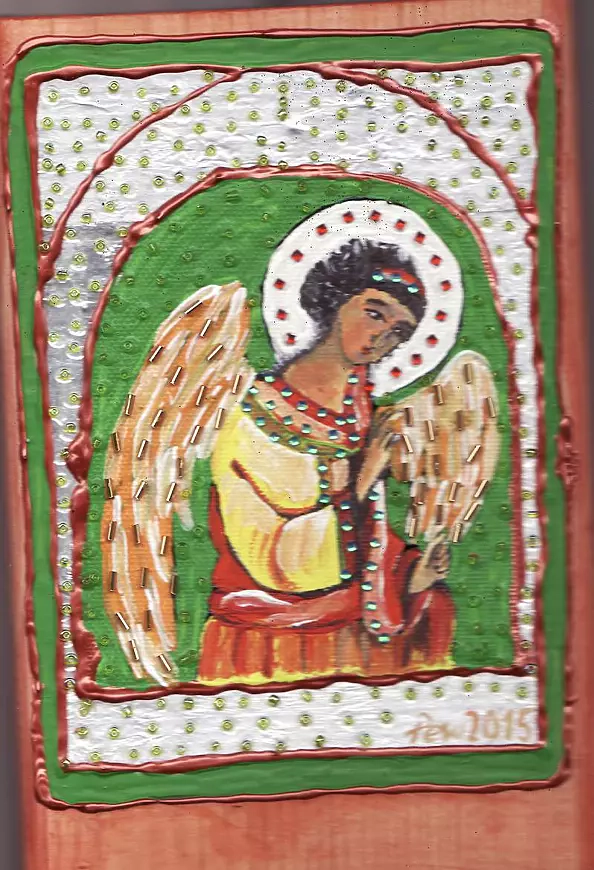 Ewa Pluskiewicz - angel green