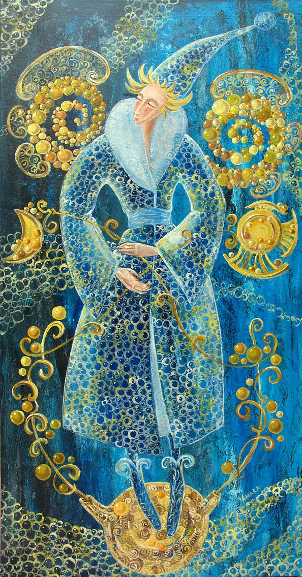 Marina Czajkowska - Angel change of day and night (Reproduction)