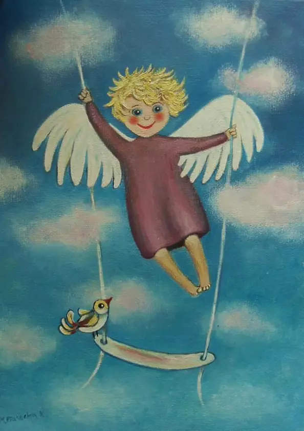 Małgorzata Piasecka Kozdęba - Aniołek na huśtawce