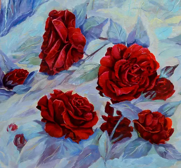 Danuta Polniaszek - "Anioły i róże"