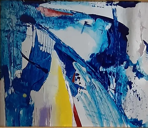Giovanni Greco, Apogée, Peinture acrylique, Craie, Techniques mixtes - carton/carton rigide, 38 x 32