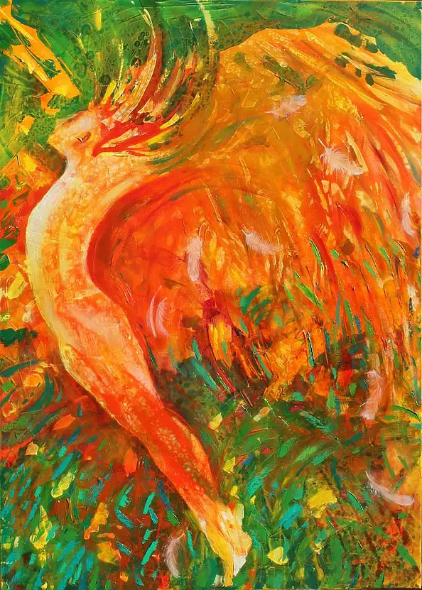 Barbara Hacura-Zygmunt - Apus fiery