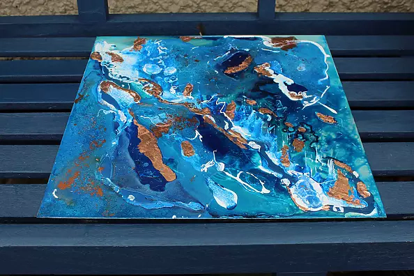 Rachel McCullock - Aqua Bronze