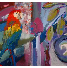 Katarzyna Rubinkowska, ара, Акрилова картина - холст, 100 x 70