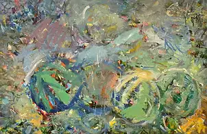 Eryk Maler, Angurie, Quadro a olio - , 120 x 80