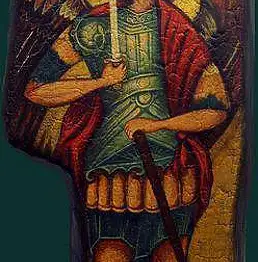 Tadeusz Zieliński - Ikona - Archanioł Michał