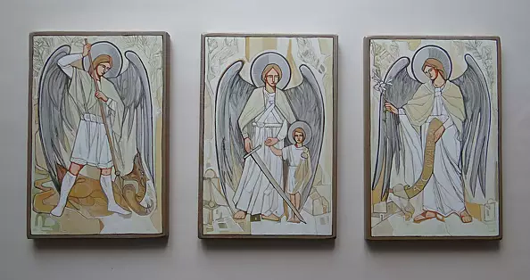 Stanisław Polaniak - Archaniołowie : Michał, Rafał i Gabriel 