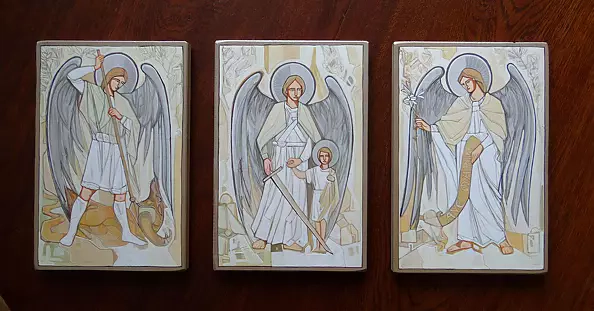 Stanisław Polaniak - Archaniołowie : Michał, Rafał i Gabriel 