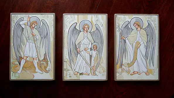 Stanisław Polaniak - Archaniołowie : Michał, Rafał i Gabriel 