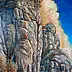 Kinga Zawidlak, Architecture of the Soul: The Inner Observer, Glaze, Oil painting - canvas, 85 x 85