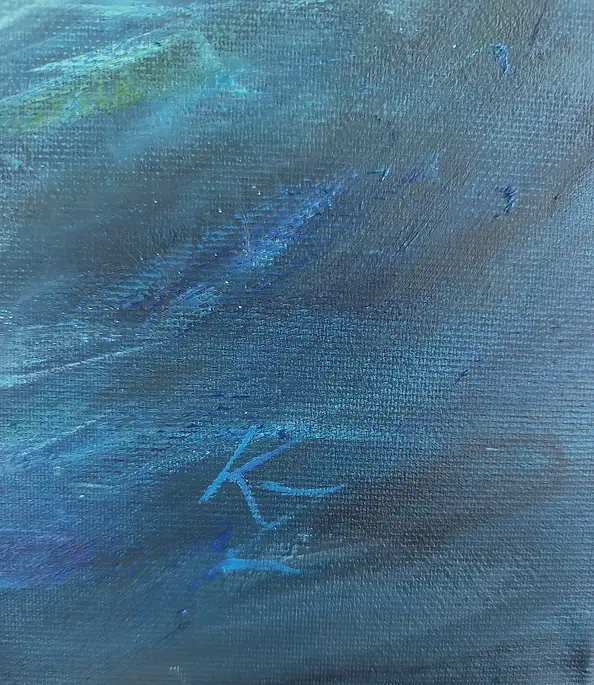 Kinga Zawidlak, Architecture of the Soul: The Space of Salvation, Glaze, Oil painting - canvas, 80 x 80