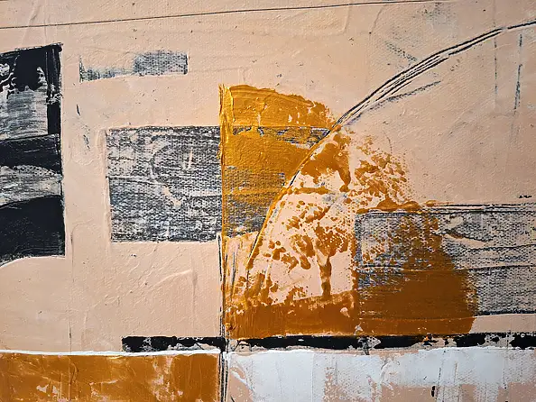 Magda Malinowska, Architecture of Memory, Acrylic painting - canvas, 130 x 70