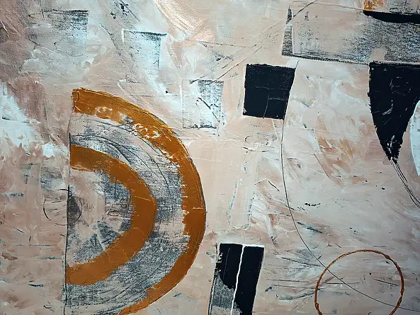 Magda Malinowska, Architecture of Memory, Acrylic painting - canvas, 130 x 70