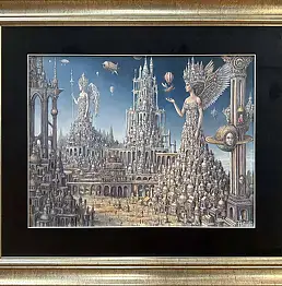 Tomasz Sętowski, Arkadia, Obraz olejny - płótno, 70 x 50