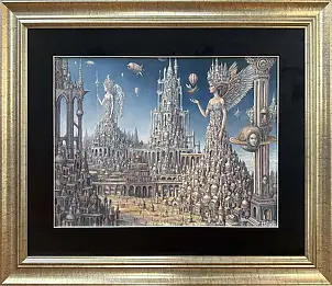 Tomasz Sętowski, Arcadia, Ölbild - Leinwand, 70 x 50