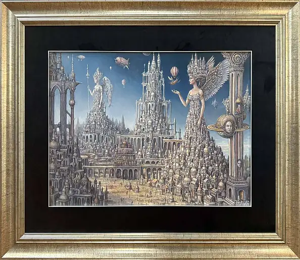 Tomasz Sętowski, Arkadia, Obraz olejny - płótno, 70 x 50