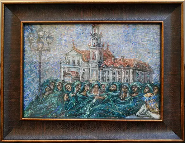 Natallia Savitskaya - Artwork Last Supper.