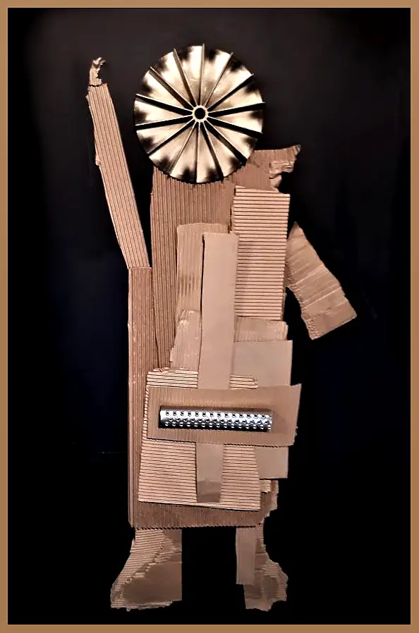 Zbigniew Suwała, Assemblage  No.4, Inne, Techniki mieszane - inne, karton/tektura, 80 x 100