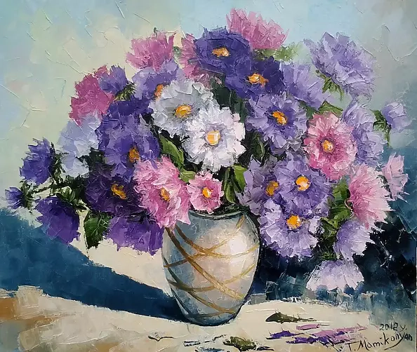 Armenian Art - asters