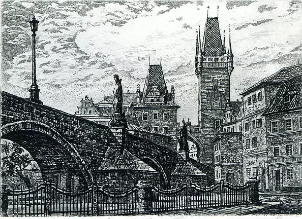 Vladimir Zorin - At the Charles Bridge