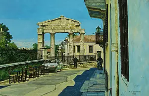 Andrzej A Sadowski - Athen - Das Tor von Athen Archegetis