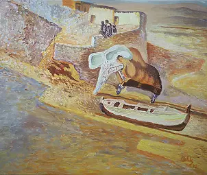   - Atmospheric Shull sadomizing a grand piano S.Dali copy