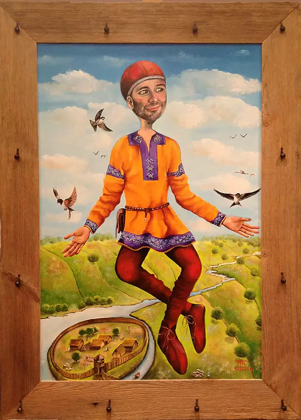 Krzysztof Kargol - Self-Portrait man-jarilo