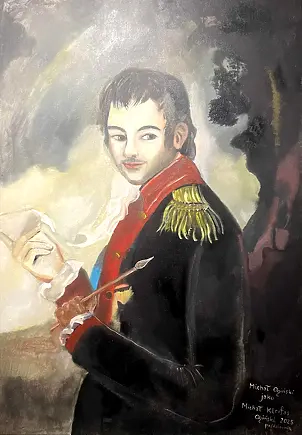 Michał Ogiński - Self-portrait: Michał Ogiński as Michał Kleofas Ogiński