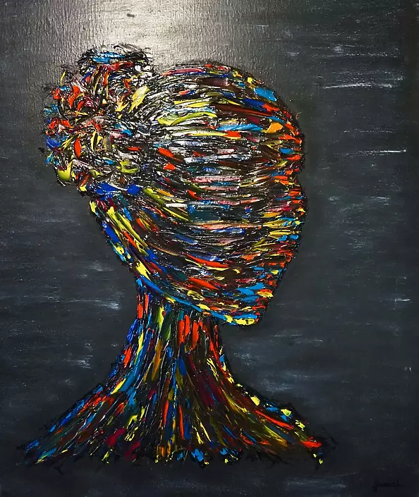 Anna Harasim - self-portrait