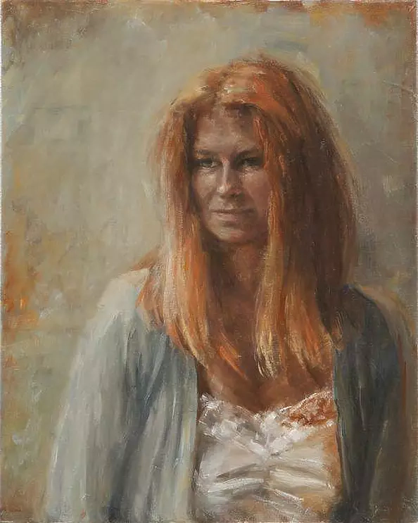 Alina Sibera - self-portrait