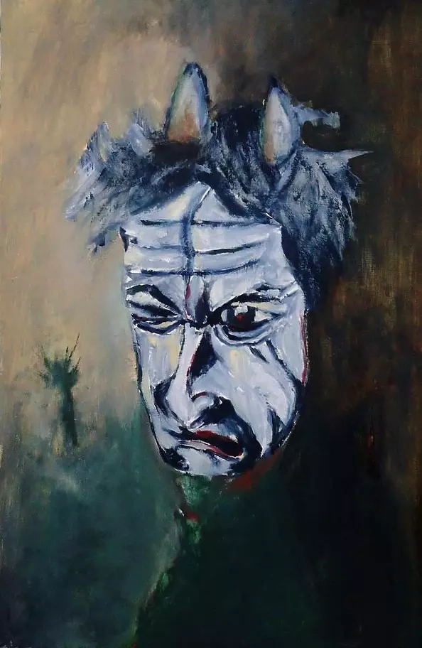 Piotr Dryll - Autoportret czyli Diabeł  mazowiecki