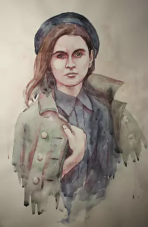 Kateryna Honcharenko - Autoportret duży